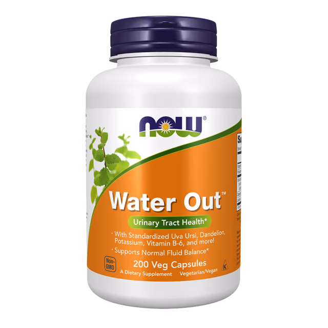 NOW Foods Water Out, 200 растительных капсул