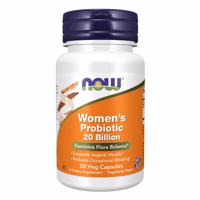 NOW Foods Women's Probiotic 20 Billion, 50 вегетарианских капсул
