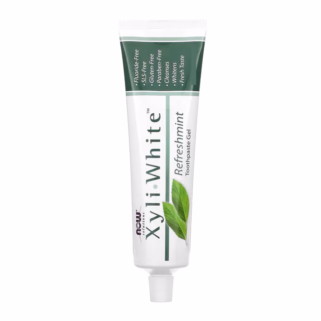 Now Foods XyliWhite™ Refreshmint Toothpaste Gel, 28 г