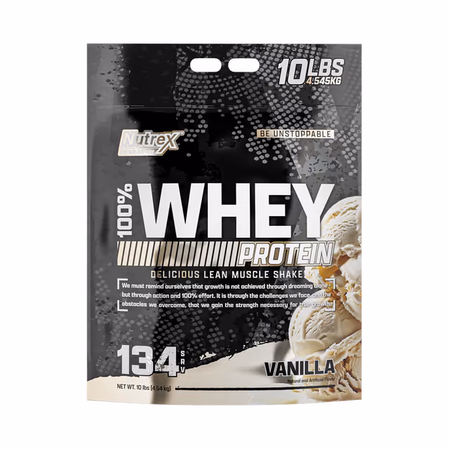 Nutrex 100% Whey, ваниль, 4545 г