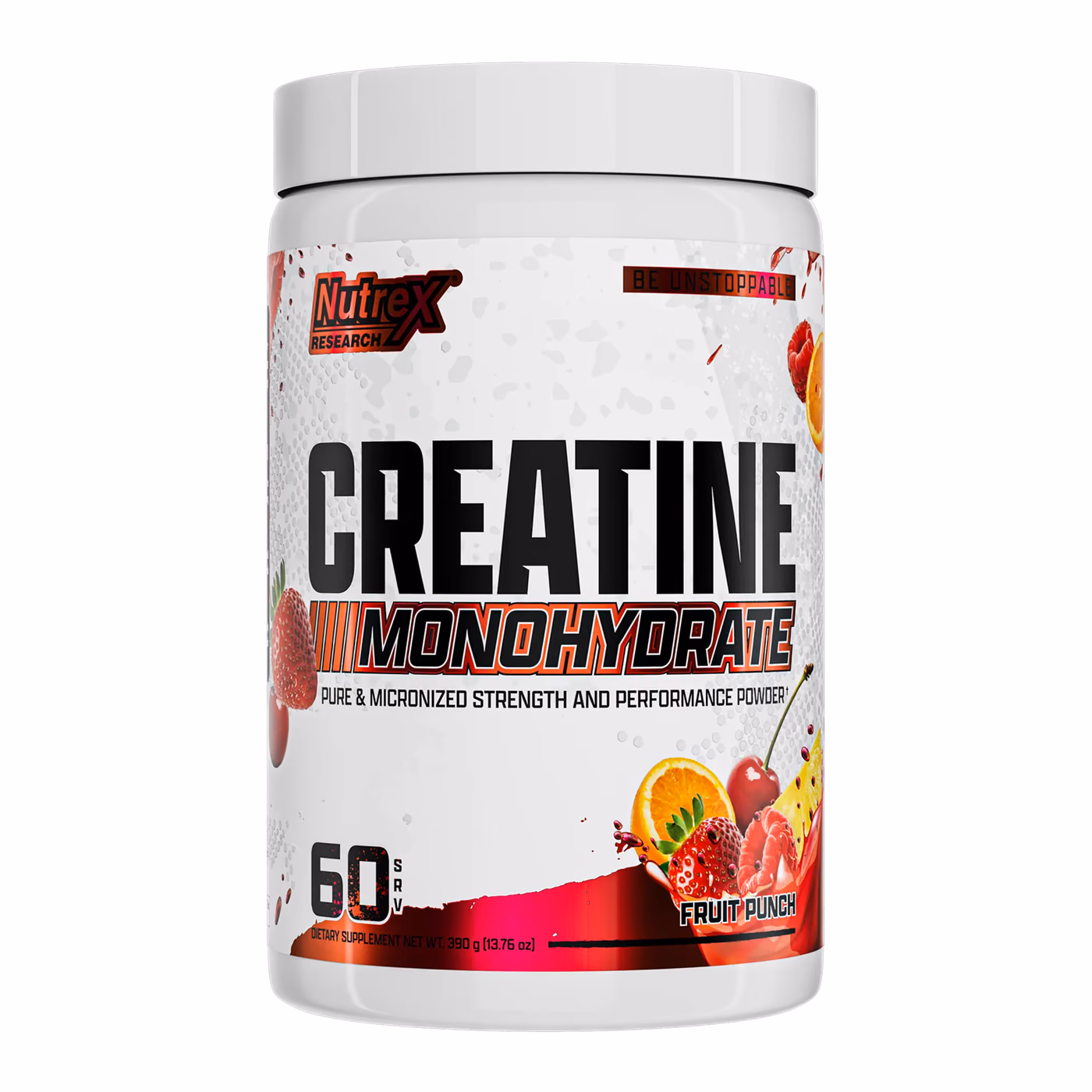 Creatine Monohydrate - 390g Fruit Punch