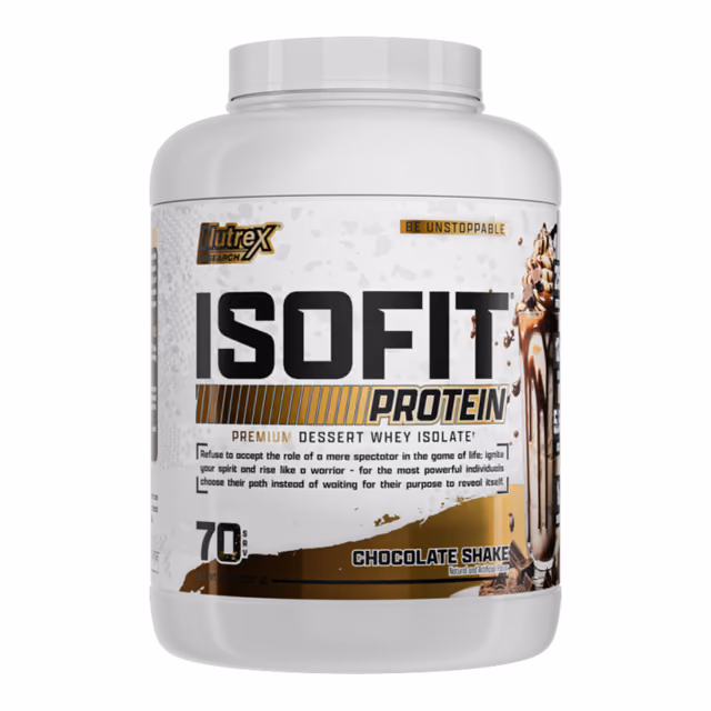 Nutrex Isofit, Chocolate Shake, 5 lb (2,27 кг), 70 порций