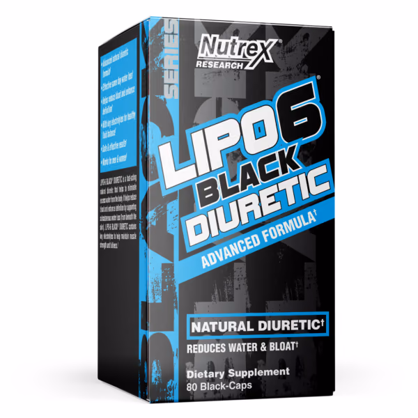 Nutrex Lipo-6 Black Diuretic, 80 капсул