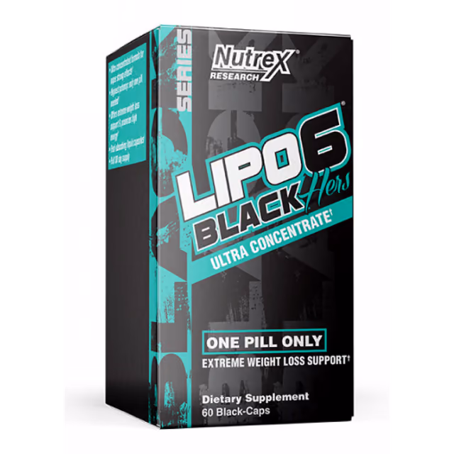 Nutrex Lipo-6 Black Hers Ultra Concentrate, 60 капсул