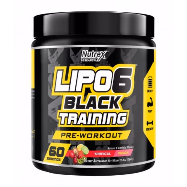 Lipo-6 Black Training Wild Grape 60srv
