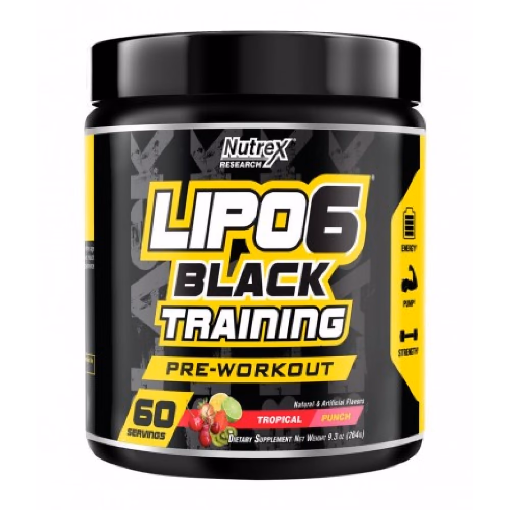 Lipo-6 Black Training Wild Grape 60srv