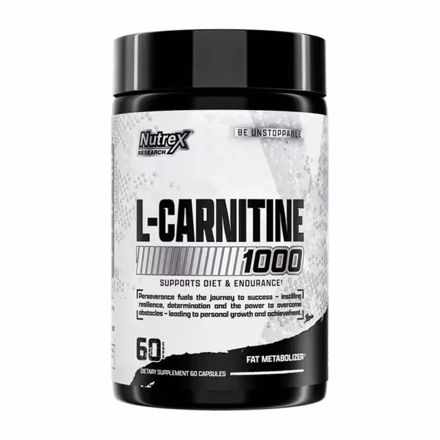 Nutrex L-Carnitine 1000, 60 капсул