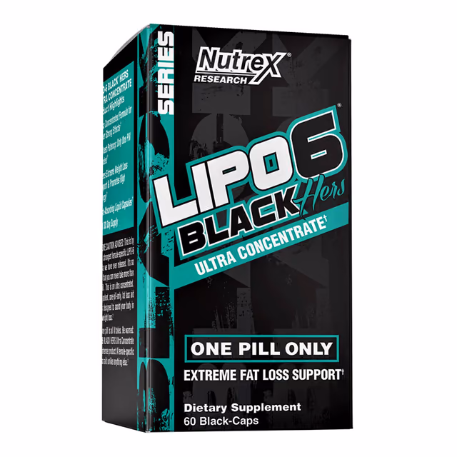 Nutrex Lipo-6 Black Hers Ultra Concentrate, 60 капсул Black-Caps