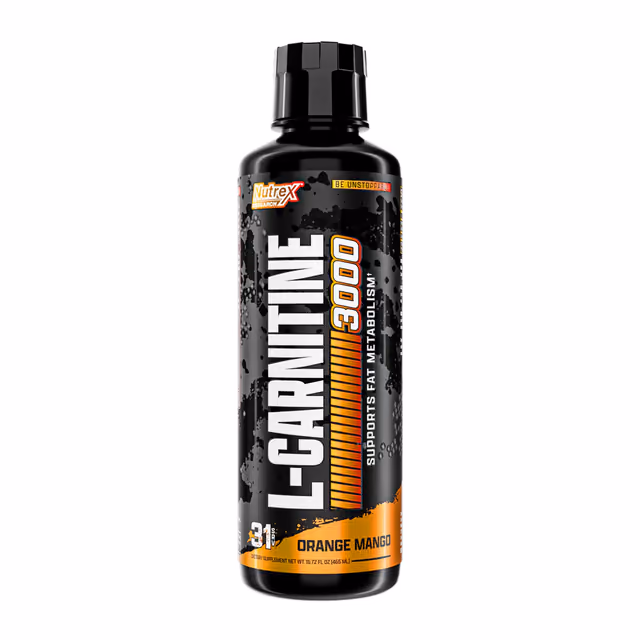 Nutrex Liquid L-Carnitine 3000, Orange Mango, 465 мл