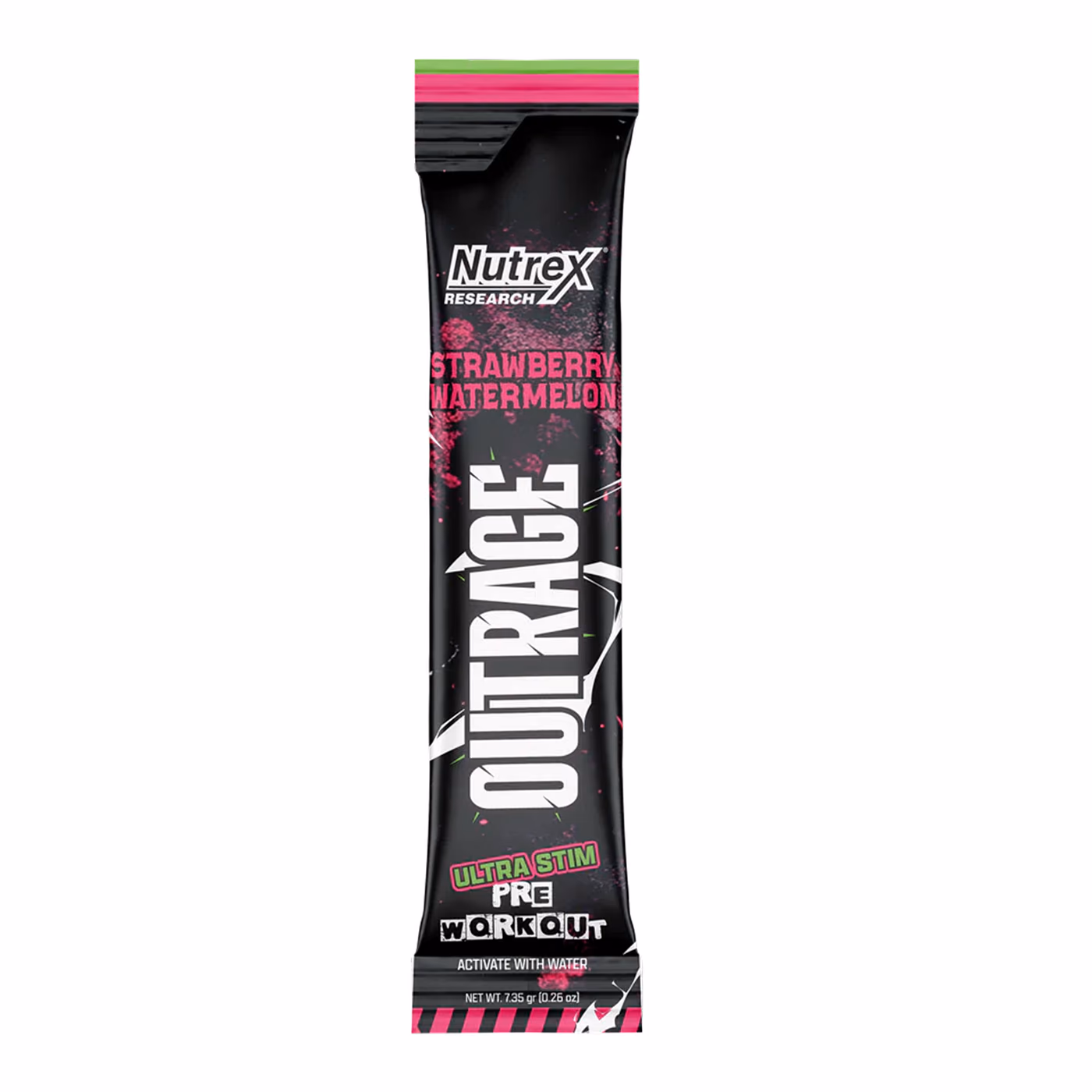 Outrage Samples - 7.35g Blue Raspberry