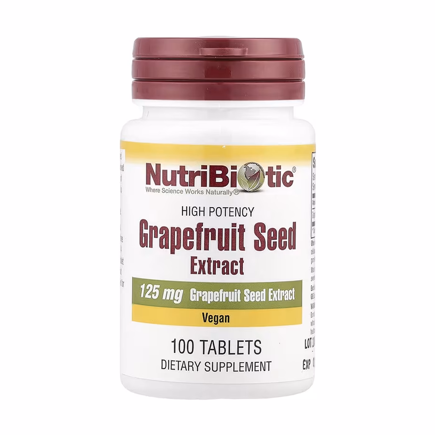 Grapefruit Seed Extract 125mg - 100 tabs