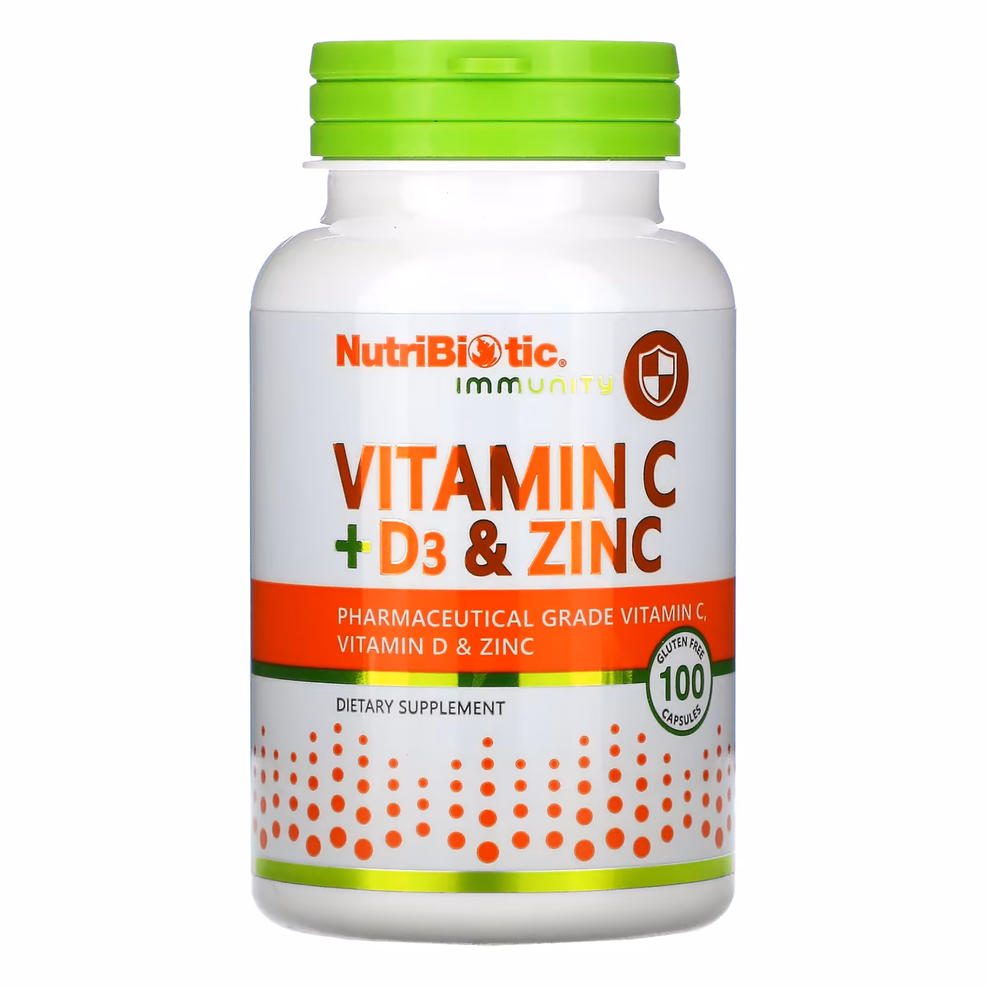 Vitamin C+D3 & Zinc - 100 caps