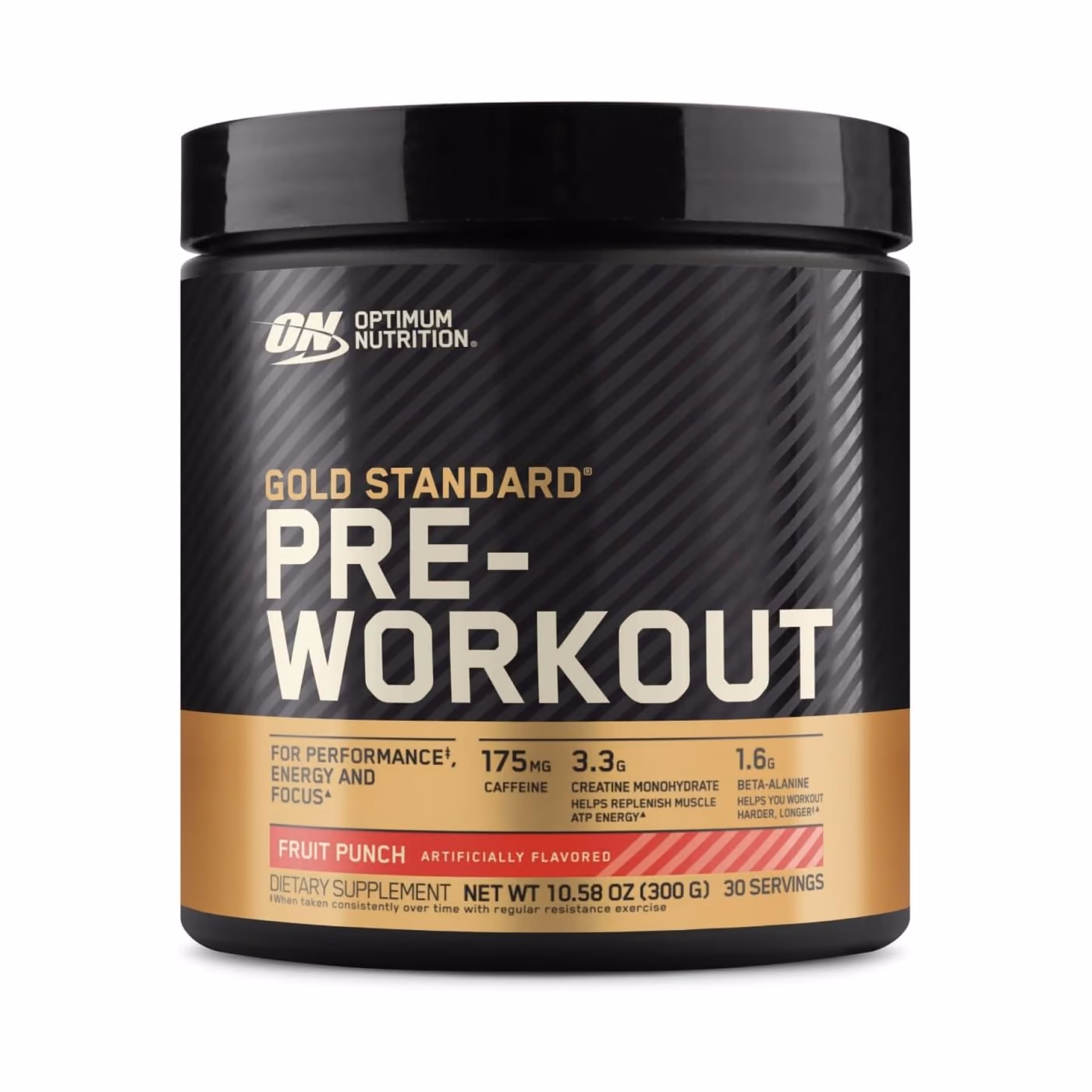 Gold Standard Pre Workout - 300g Fruit Punch