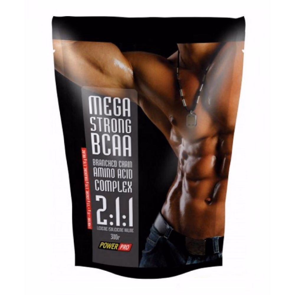 Power Pro BCAA 2:1:1, 300 г, без вкуса