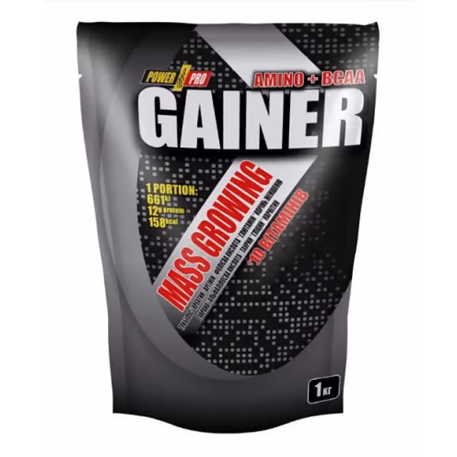 Power Pro Gainer Chocolate 1000 г (повреждённая упаковка)