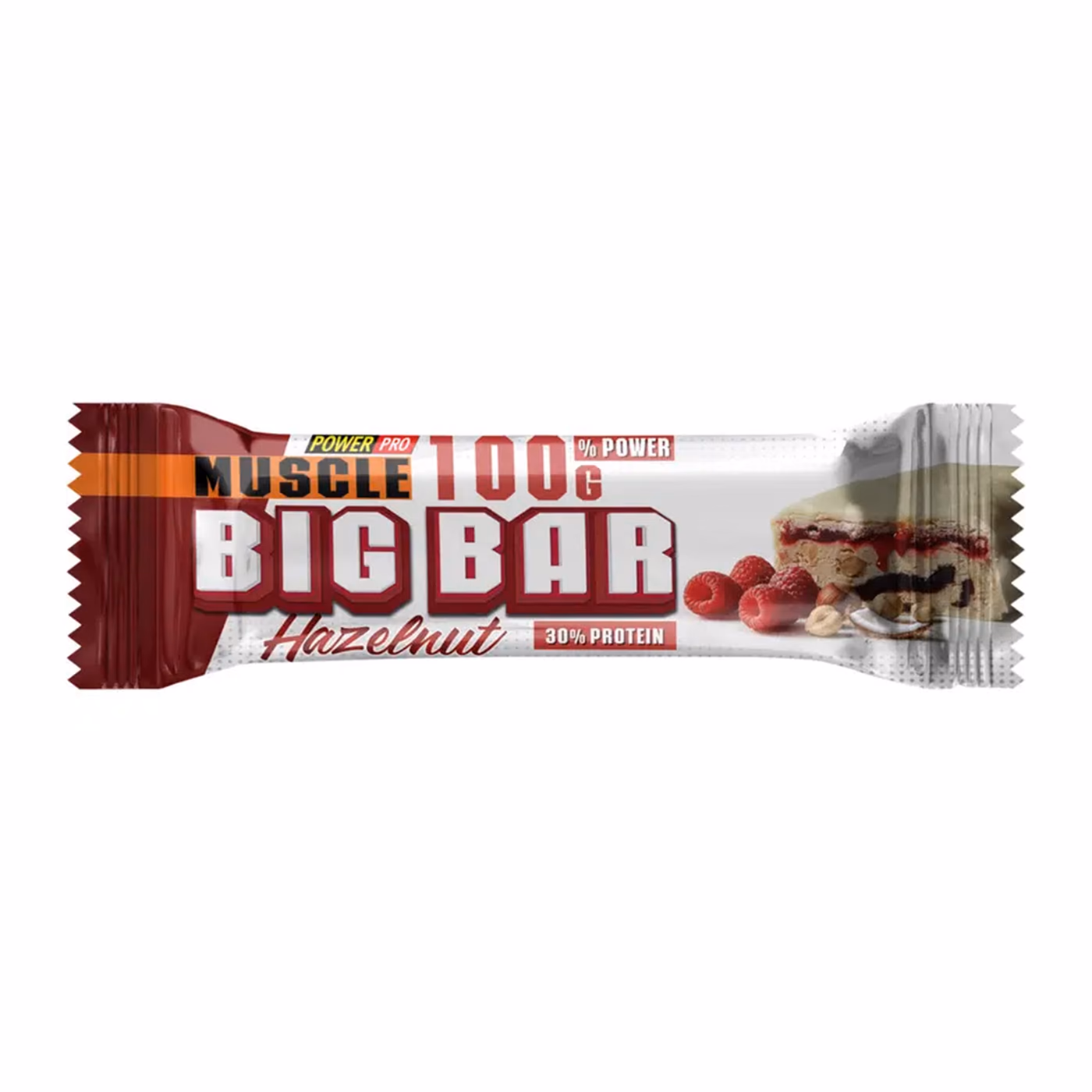 Power Pro Muscle Big Bar 30% Фундук, 10 × 100 г