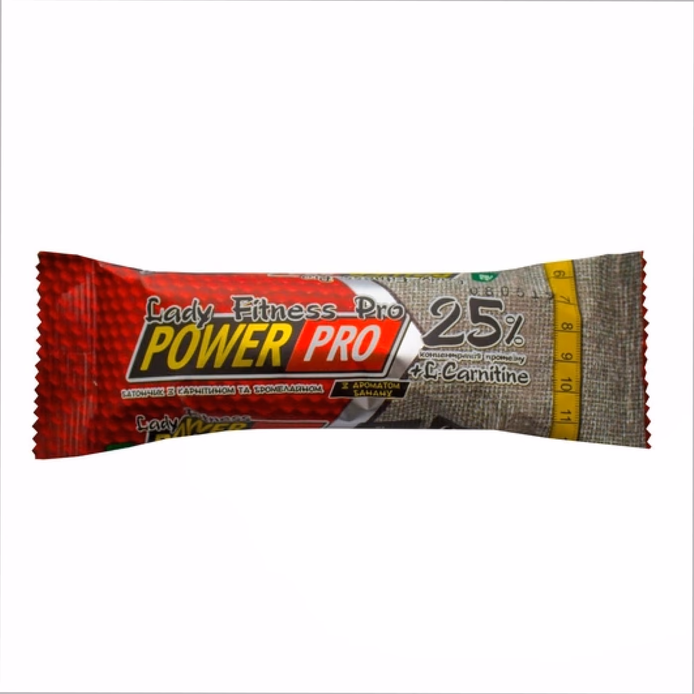 Power Pro Lady Fitness Pro 25% протеиновый батончик, банан, 20 × 50 г