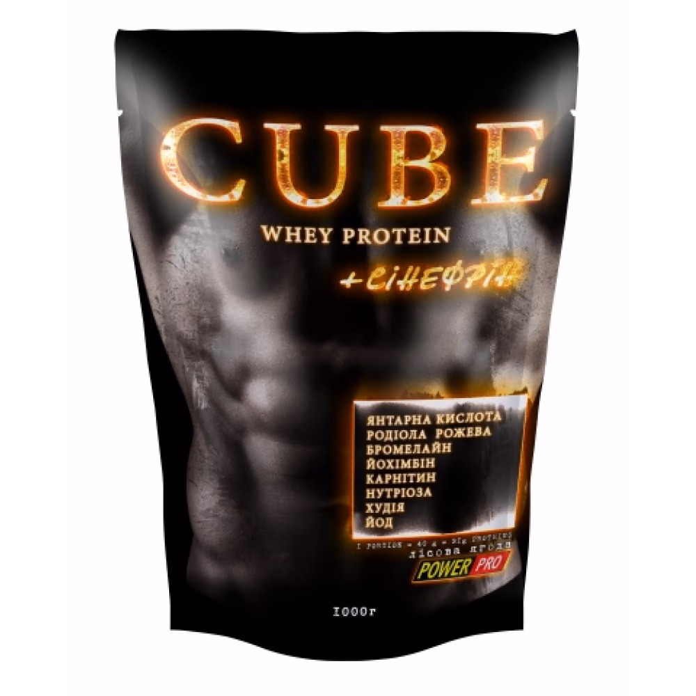 Power Pro CUBE Whey Protein Coconut, 1000 г