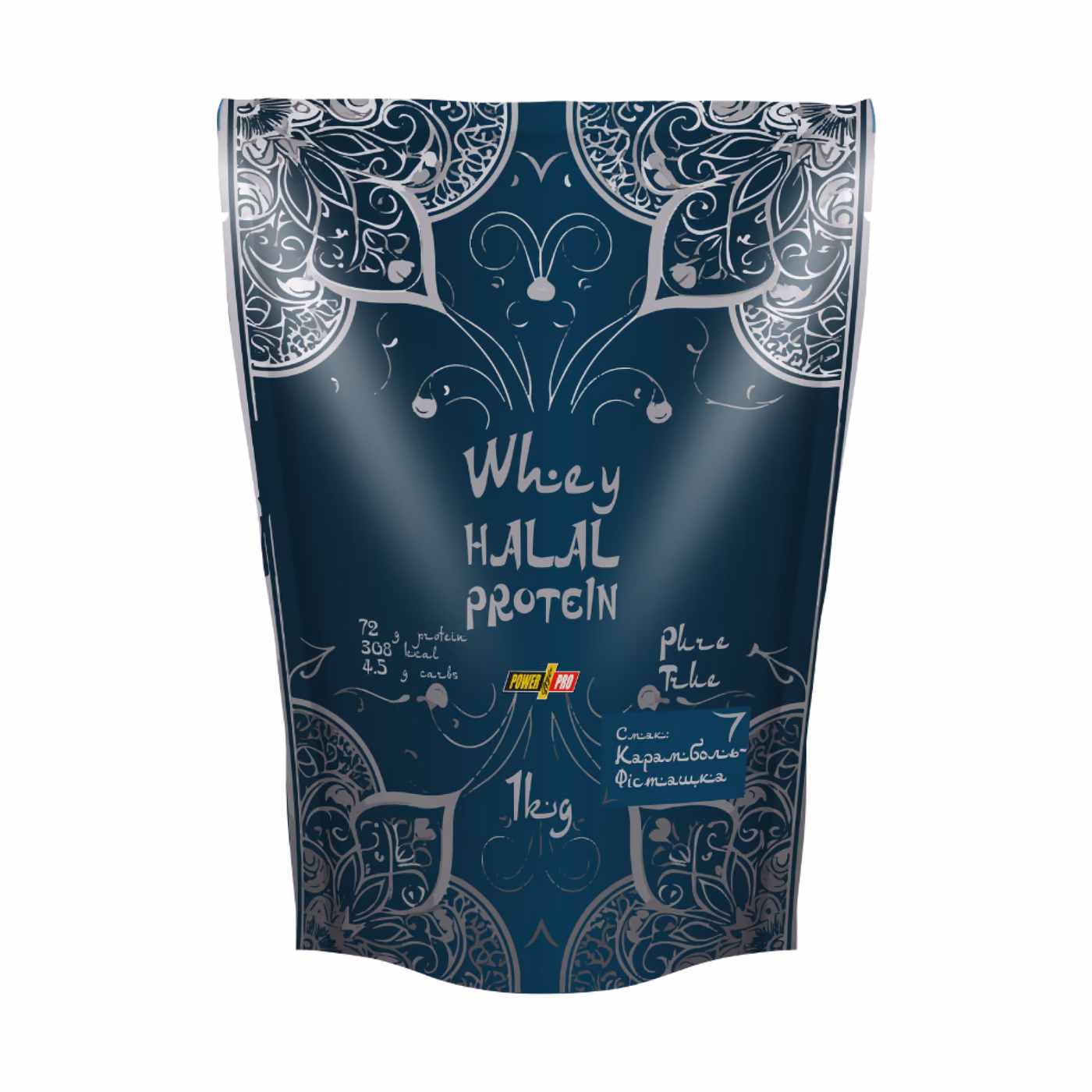 Power Pro Whey Halal Protein Carambole Pistachio, 1000 г