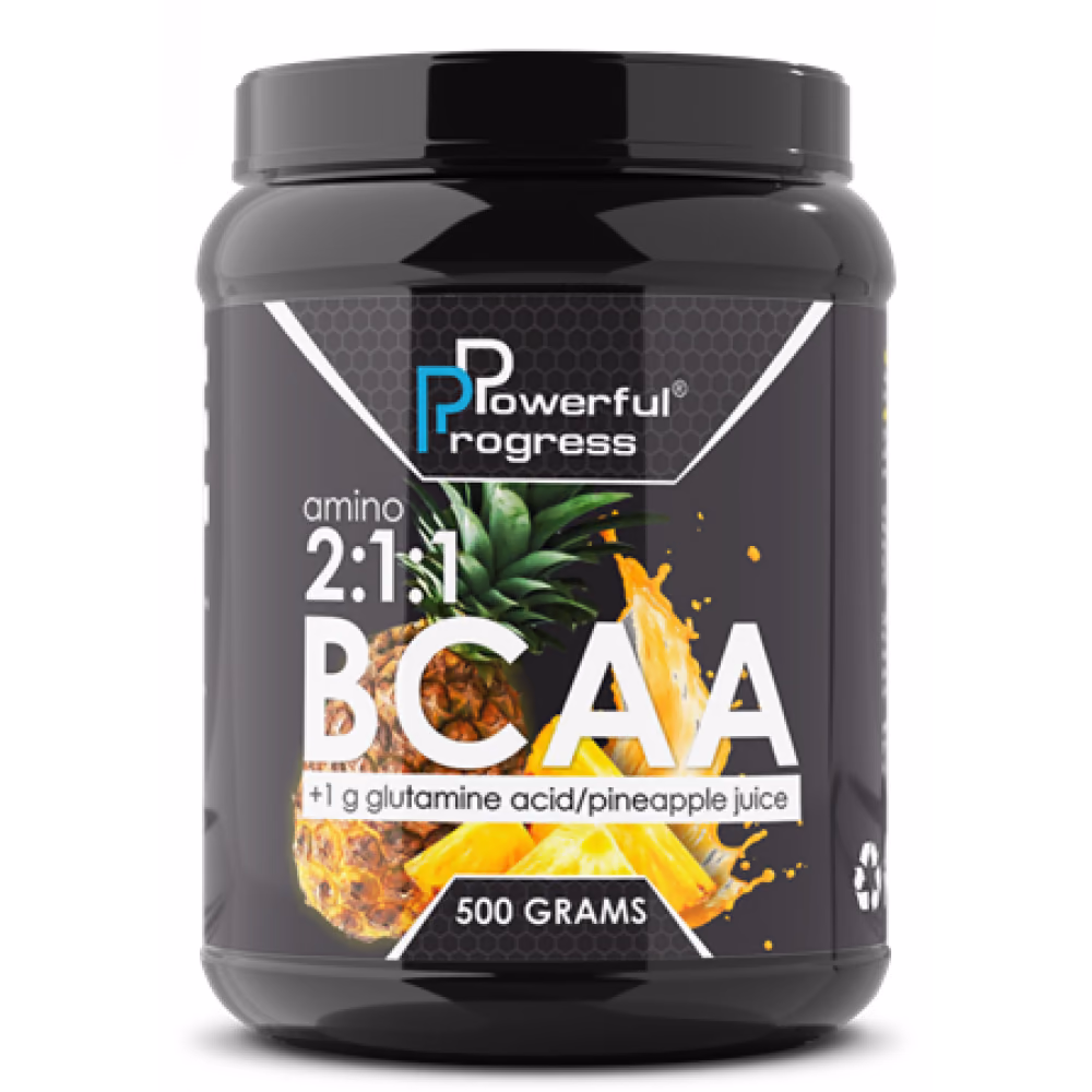 BCAA 2:1:1 + Glutamine - 500g Pineapple