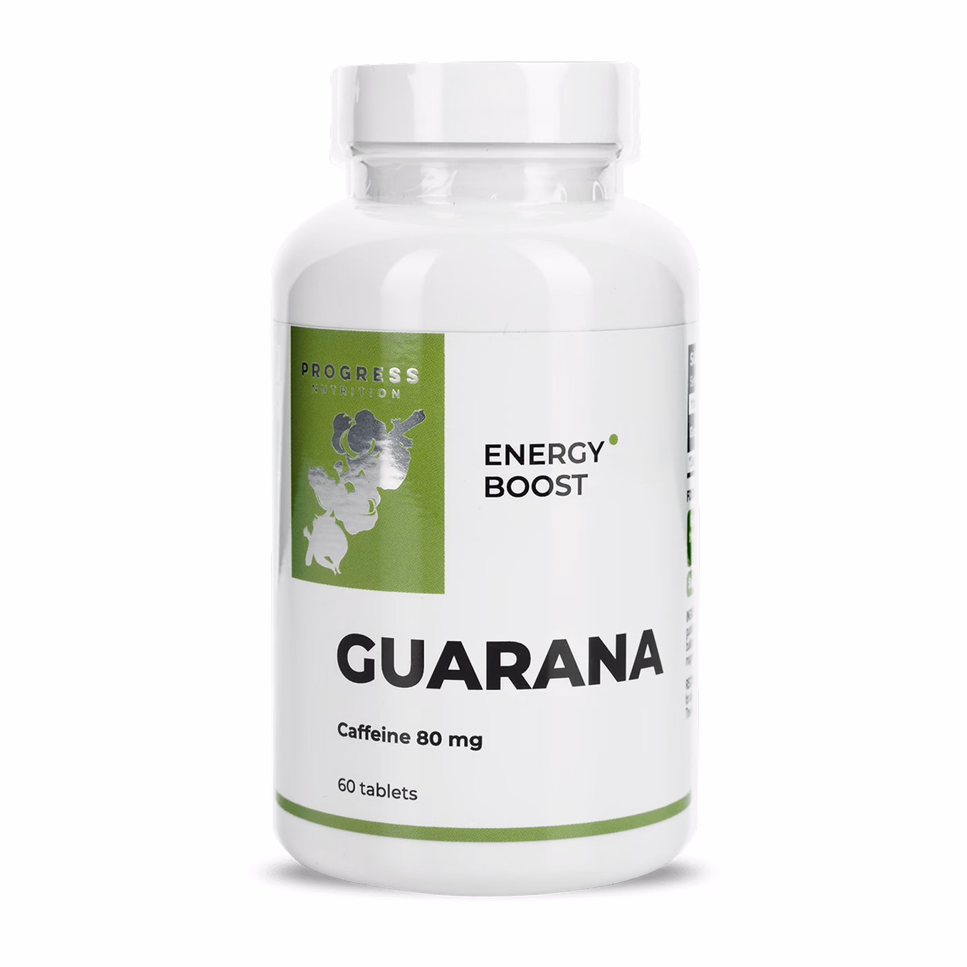 Guarana Extract 200mg with Caffeine 80mg - 60 tabs