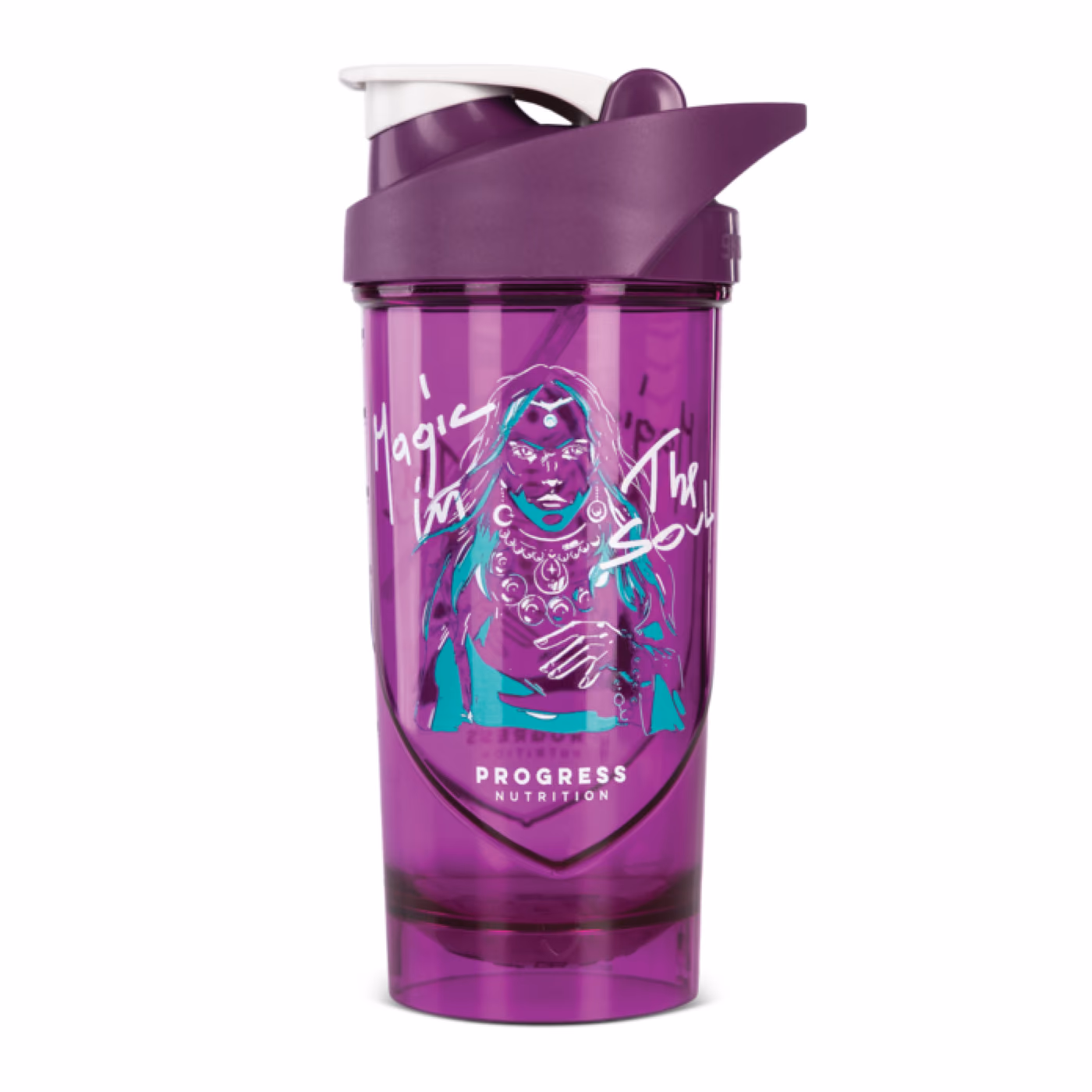 Progress Nutrition Shaker Magic In The Soul, 700 мл, фиолетовый