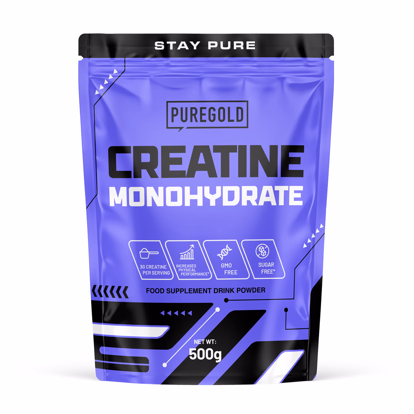 100% Creatine - 500g Unflavored