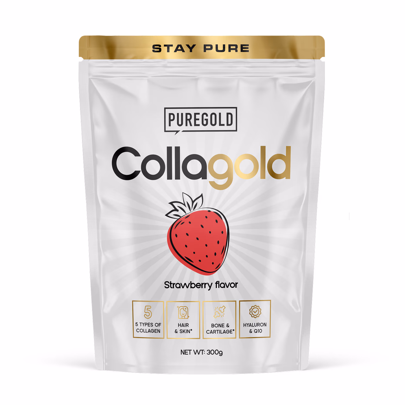 Pure Gold CollaGold Strawberry Daiquiri, 300 г