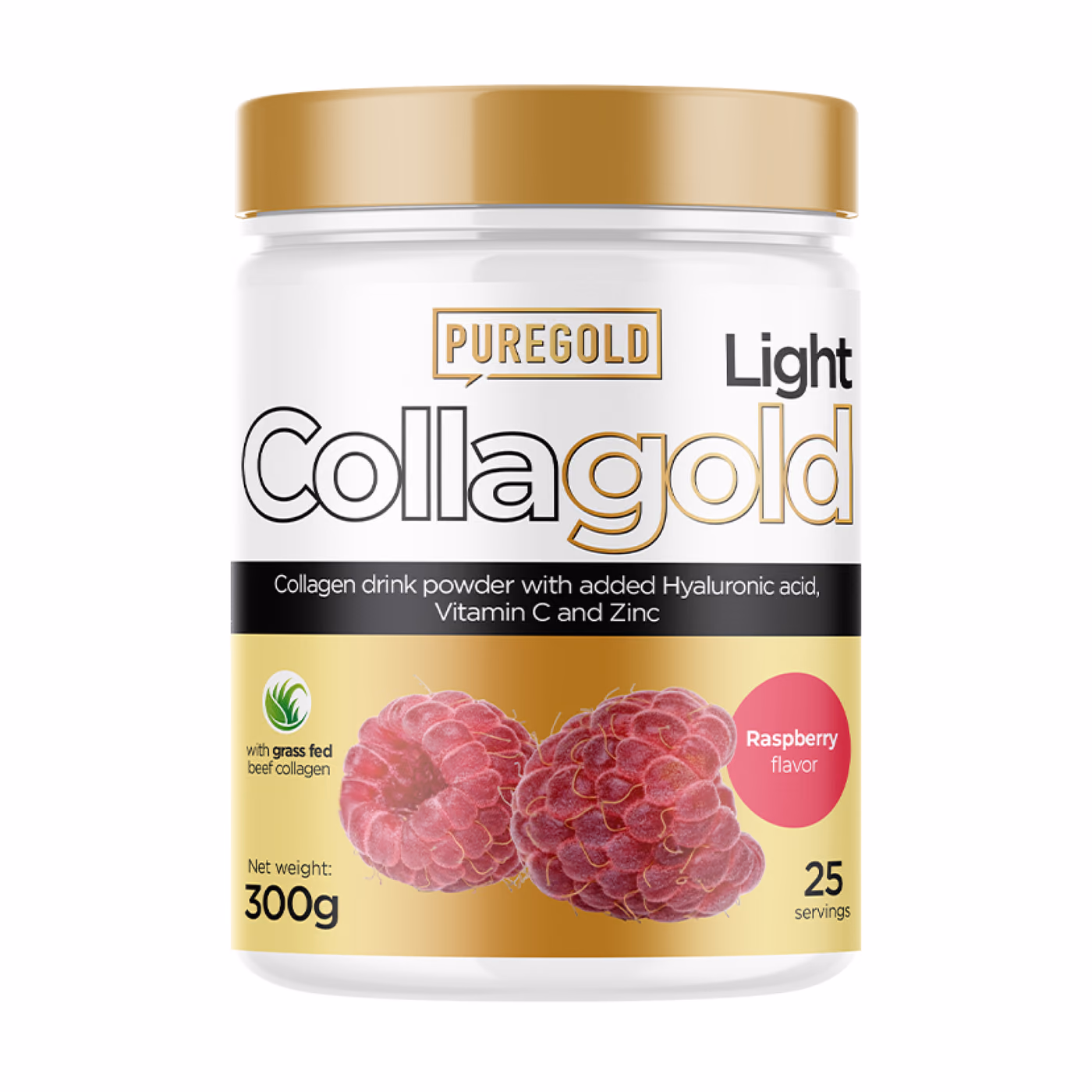 CollaGold LIGHT - 300g Raspberry