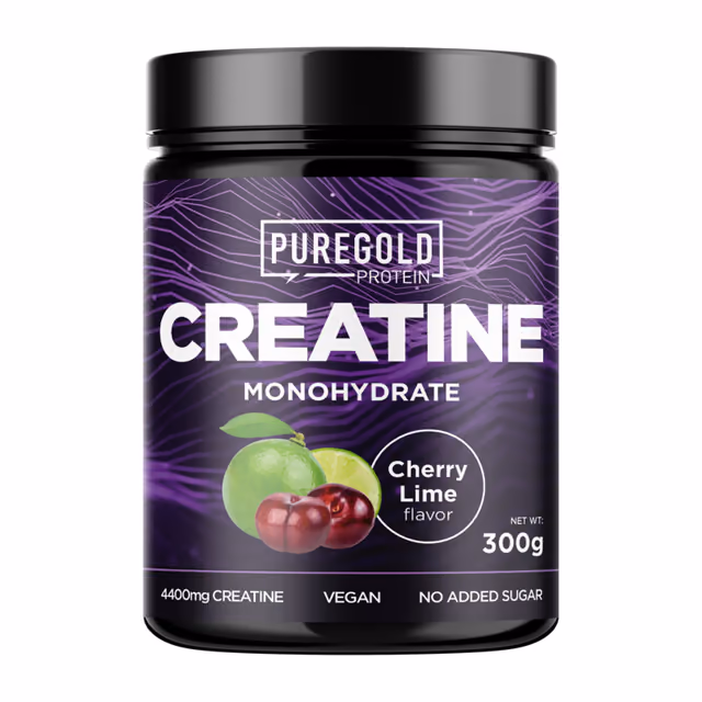 Pure Gold Protein Creatine Monohydrate, Cherry Lime, 300 г