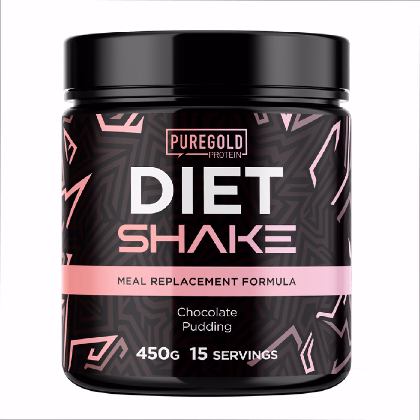 Pure Gold Protein Diet Shake, шоколадный пудинг, 450 г