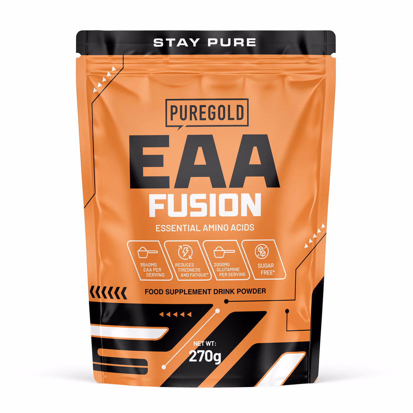 Pure Gold EAA Fusion, Зелёное яблоко, 270 г