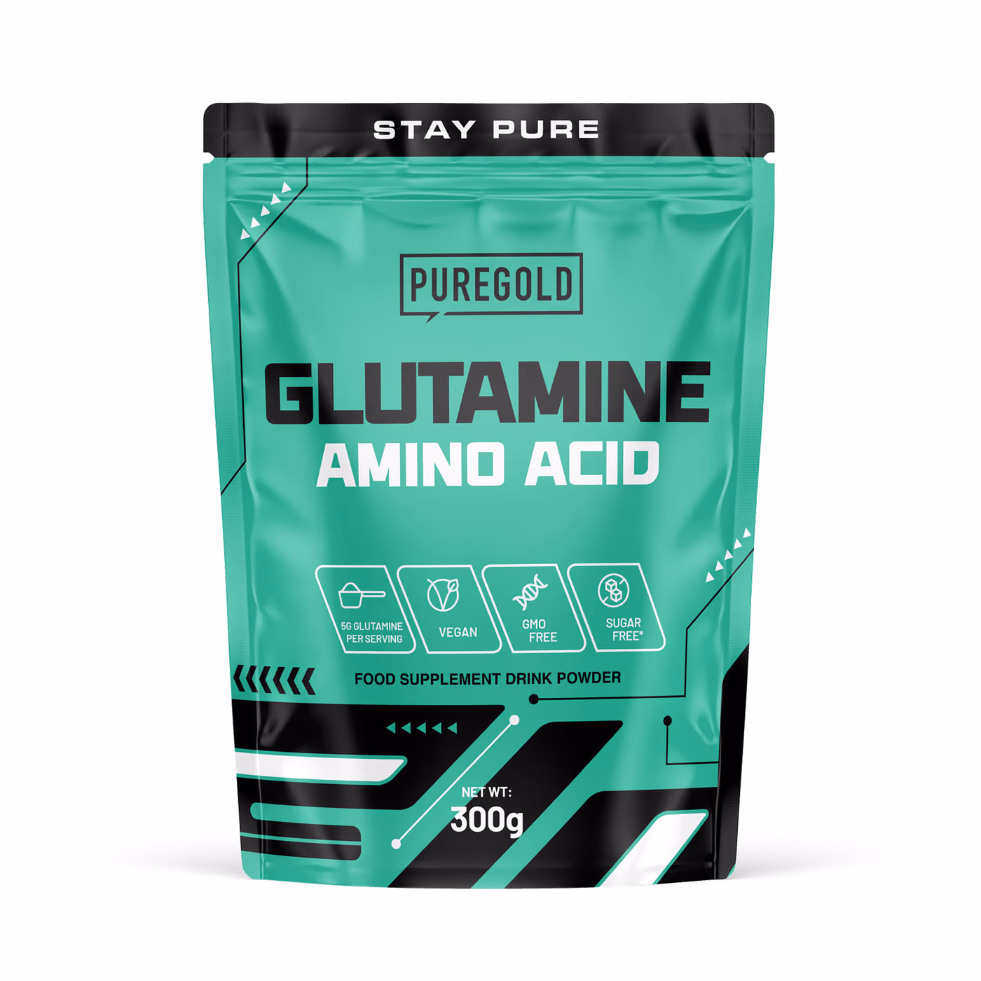 Pure Gold Glutamine 300 г без вкуса