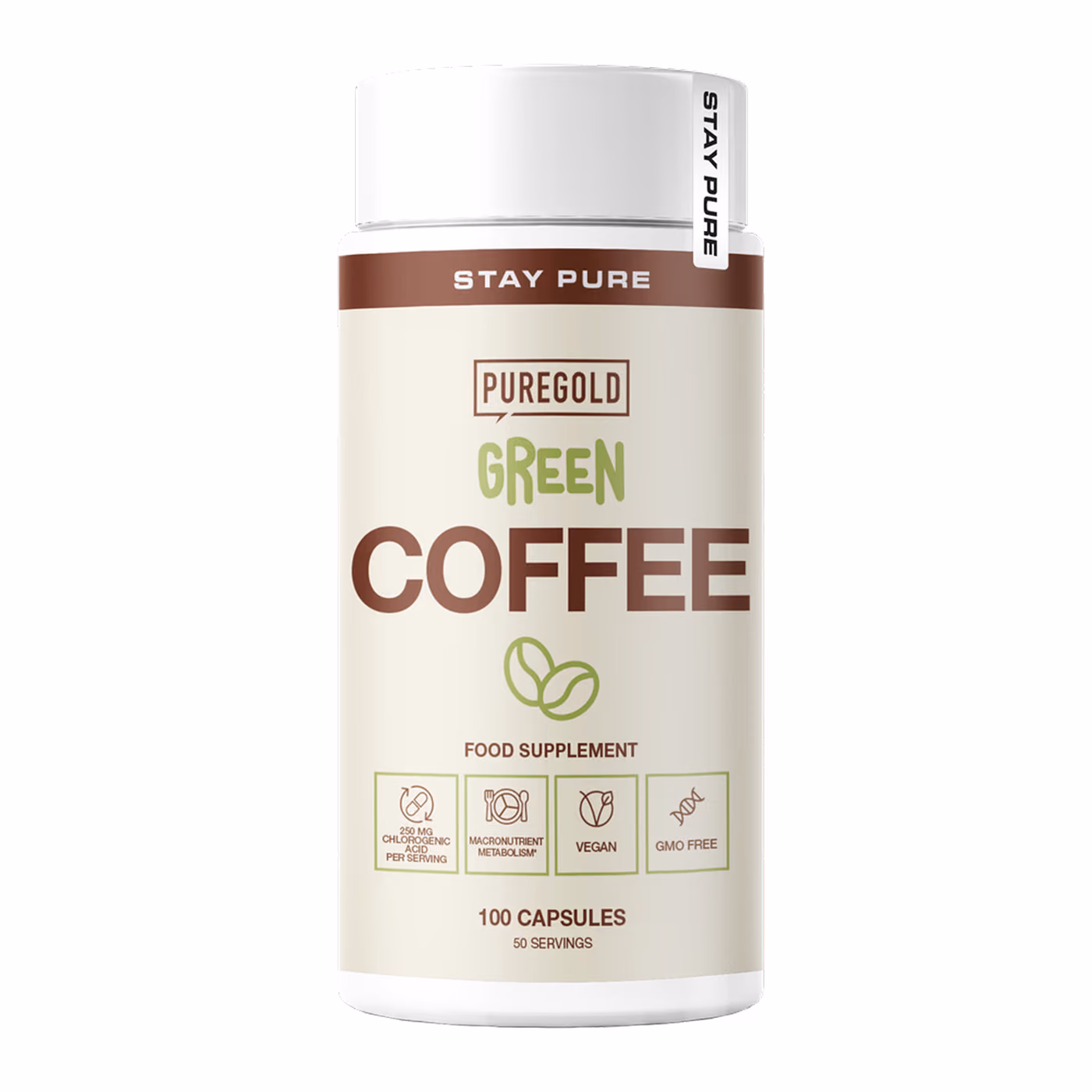 Pure Gold Green Coffee, 100 капсул