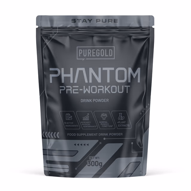 Pure Gold Phantom Pre-Workout, ананас, 300 г