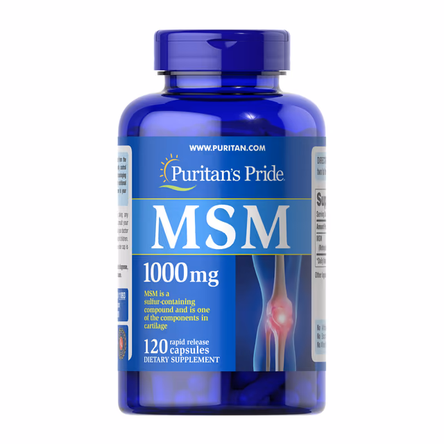 MSM 1000 mg - 120 caps