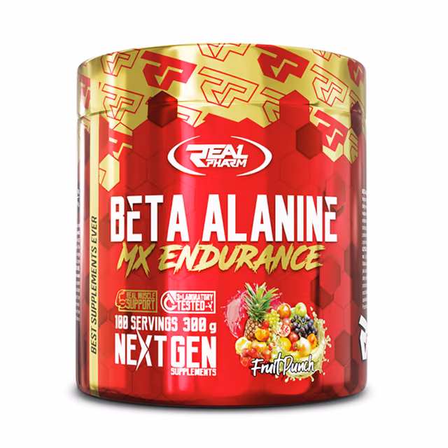Real Pharm Beta Alanine MX Endurance, Fruit Punch, 300 г