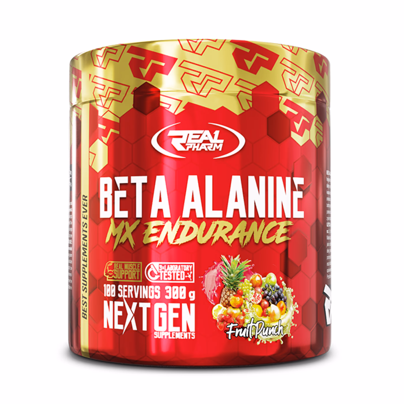 Real Pharm Beta Alanine MX Endurance, Fruit Punch, 300 г