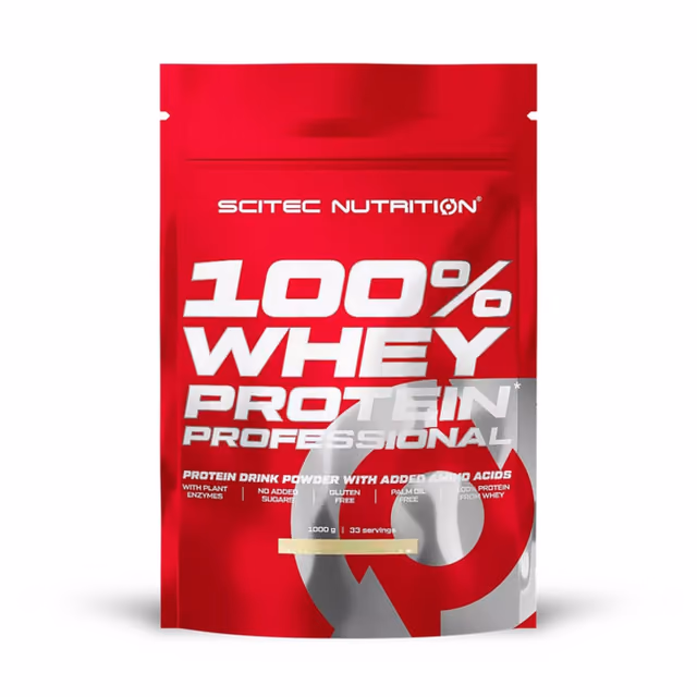 Scitec Nutrition 100% Whey Protein Professional, шоколад, 1000 г