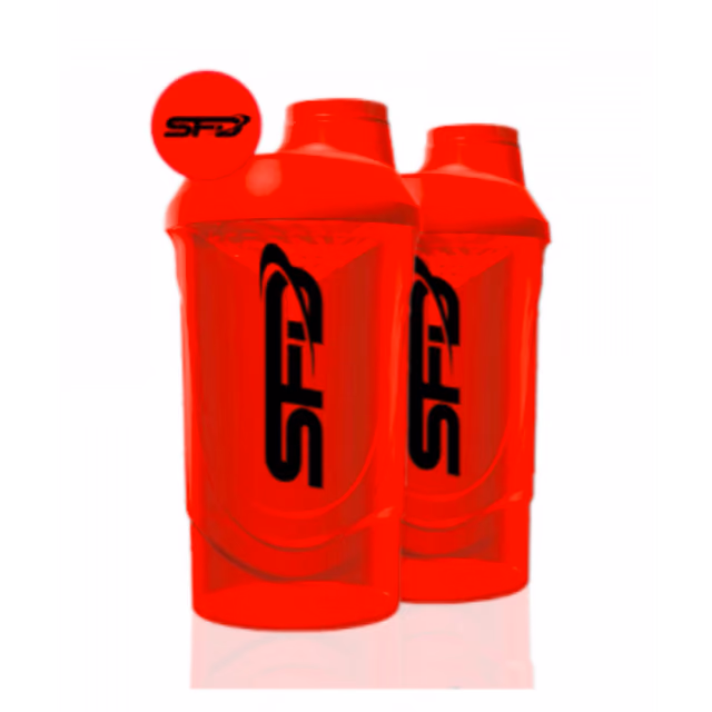 SFD Nutrition Shaker - 600ml Fire Read