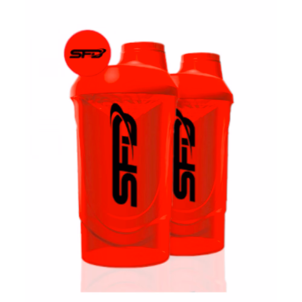 SFD Nutrition Shaker - 600ml Fire Read