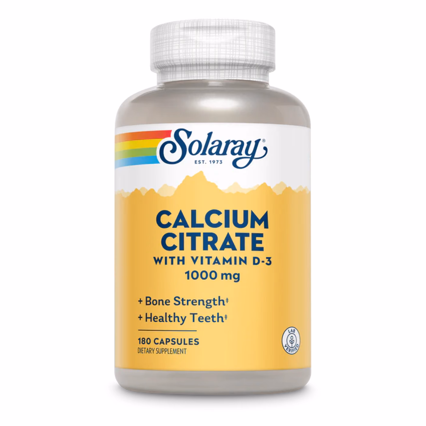 Calcium Citrate w/Vit D-3 1000mg - 180 caps