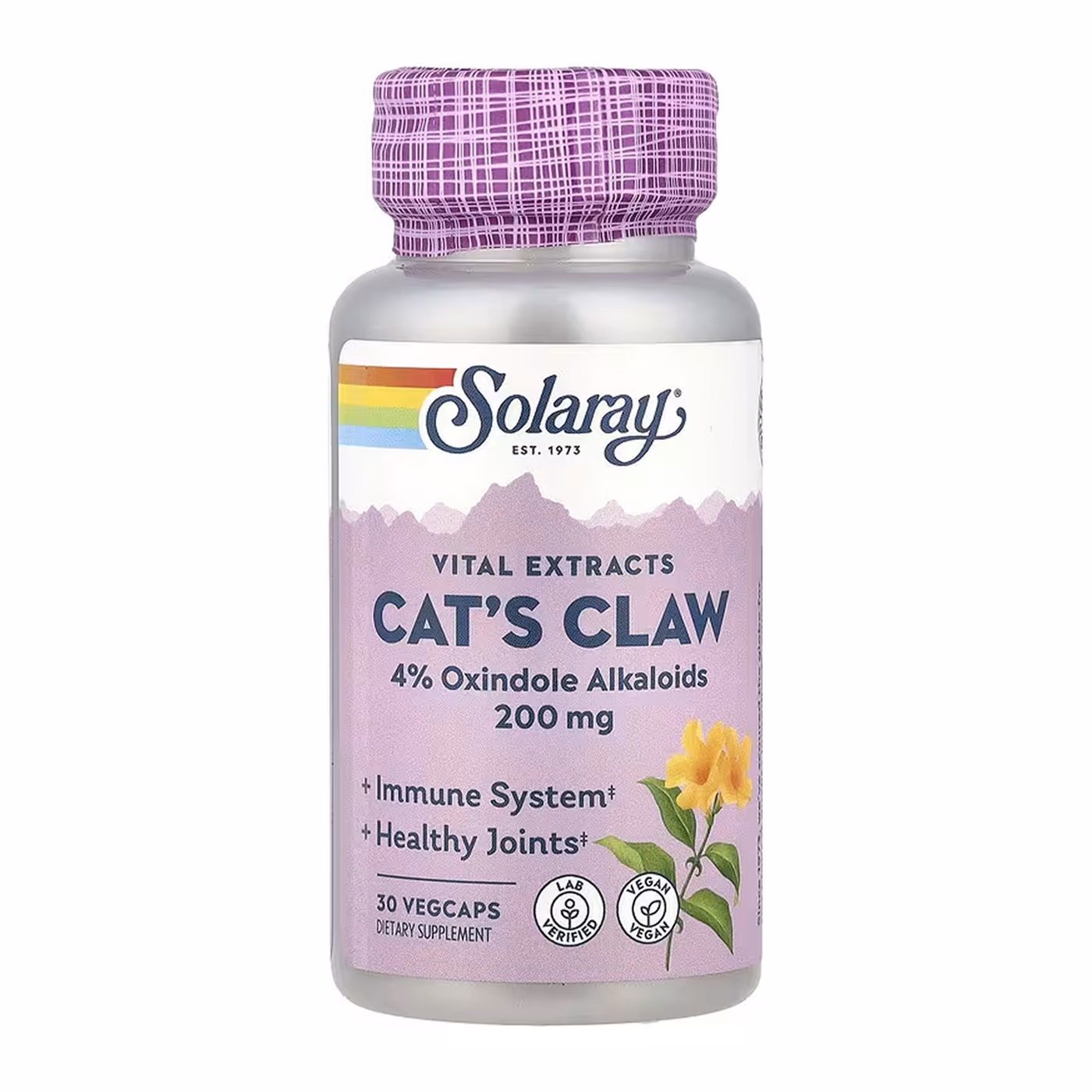 Cat's Claw Bark Extract 200mg - 30 vcaps