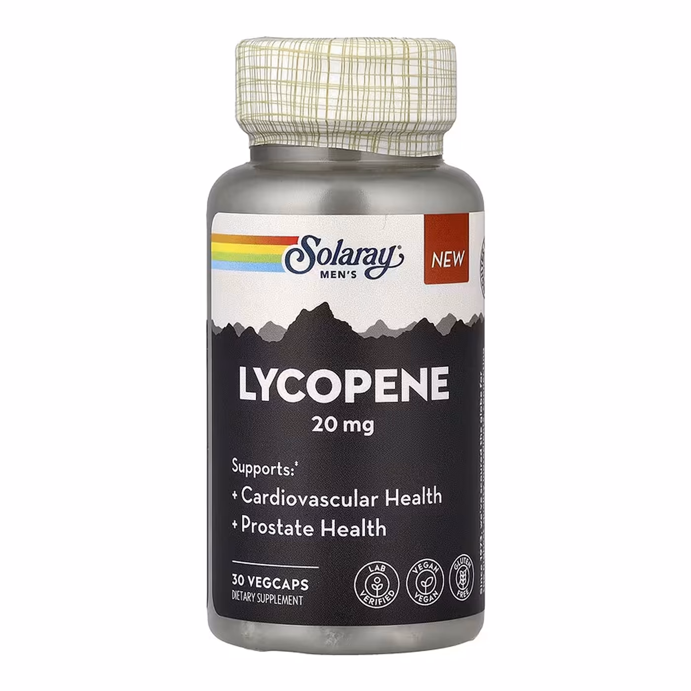 Solaray Lycopene 20 мг, 30 вегкапсул