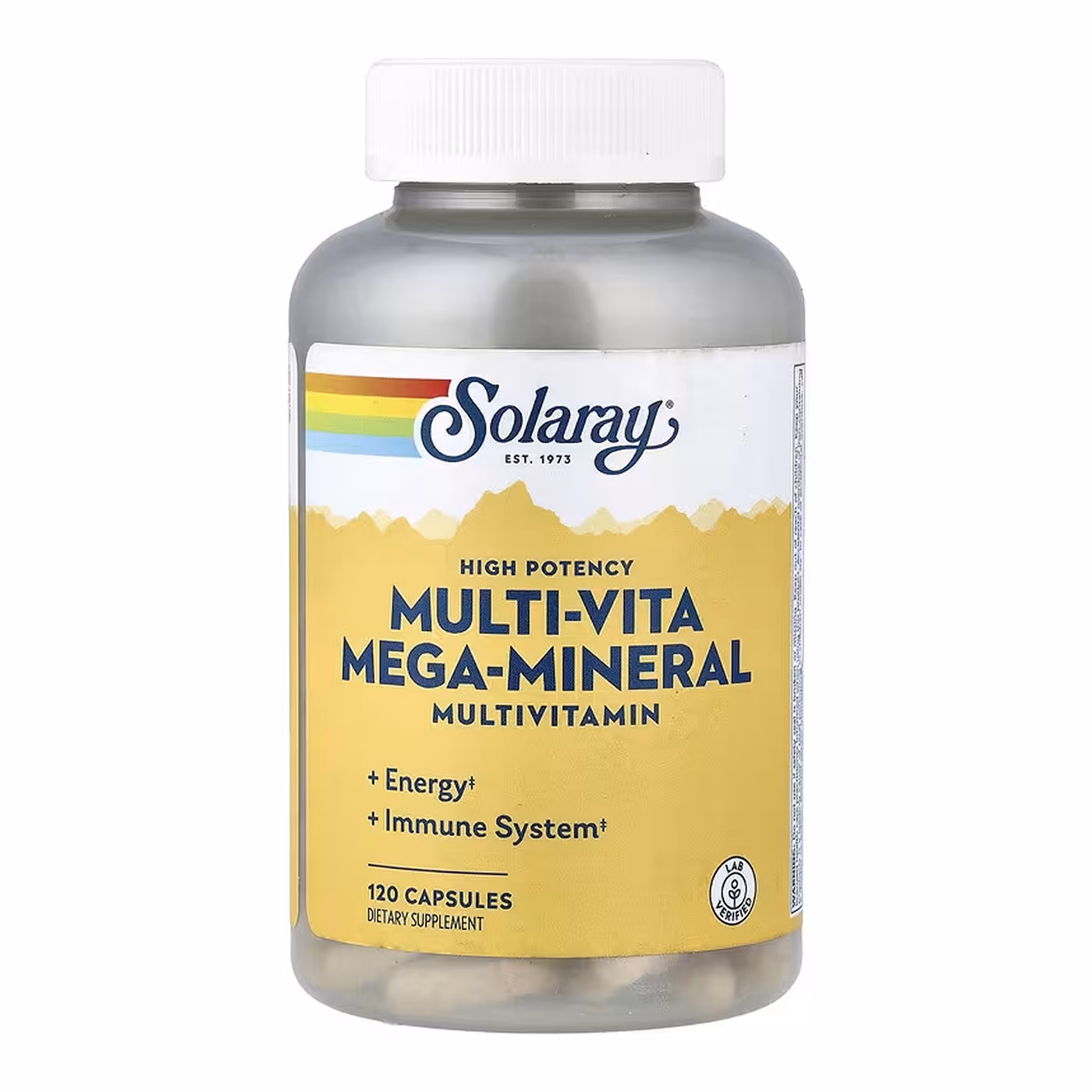 Solaray Mega-Mineral Multi-Vitamin, 120 капсул