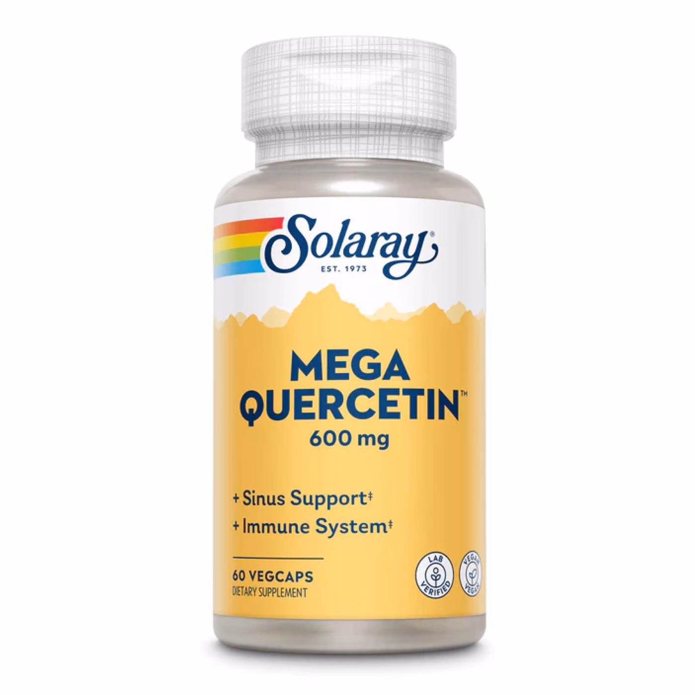 Solaray Mega Quercetin 600 mg, 60 растительных капсул