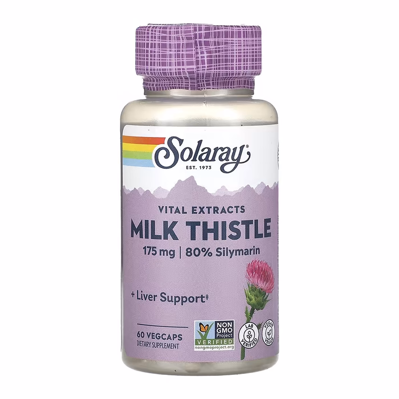 Milk Thistle Seed Extract 175mg - 60 vcaps