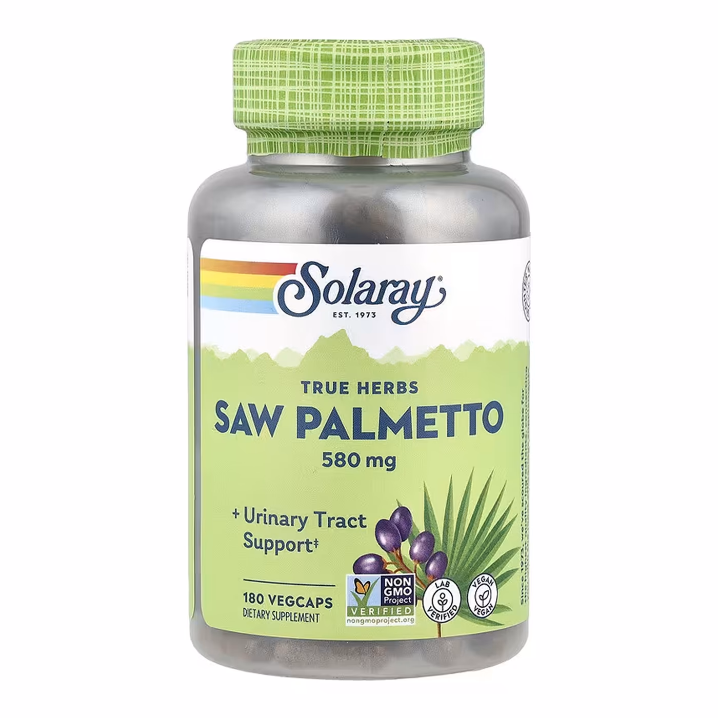 Saw Palmetto Berry 580mg - 180 vcaps