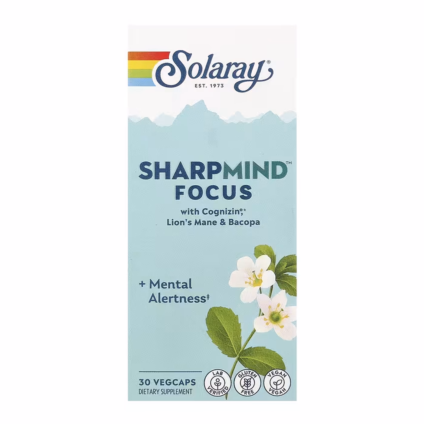 SharpMind Nootropics Focus - 30 vcaps