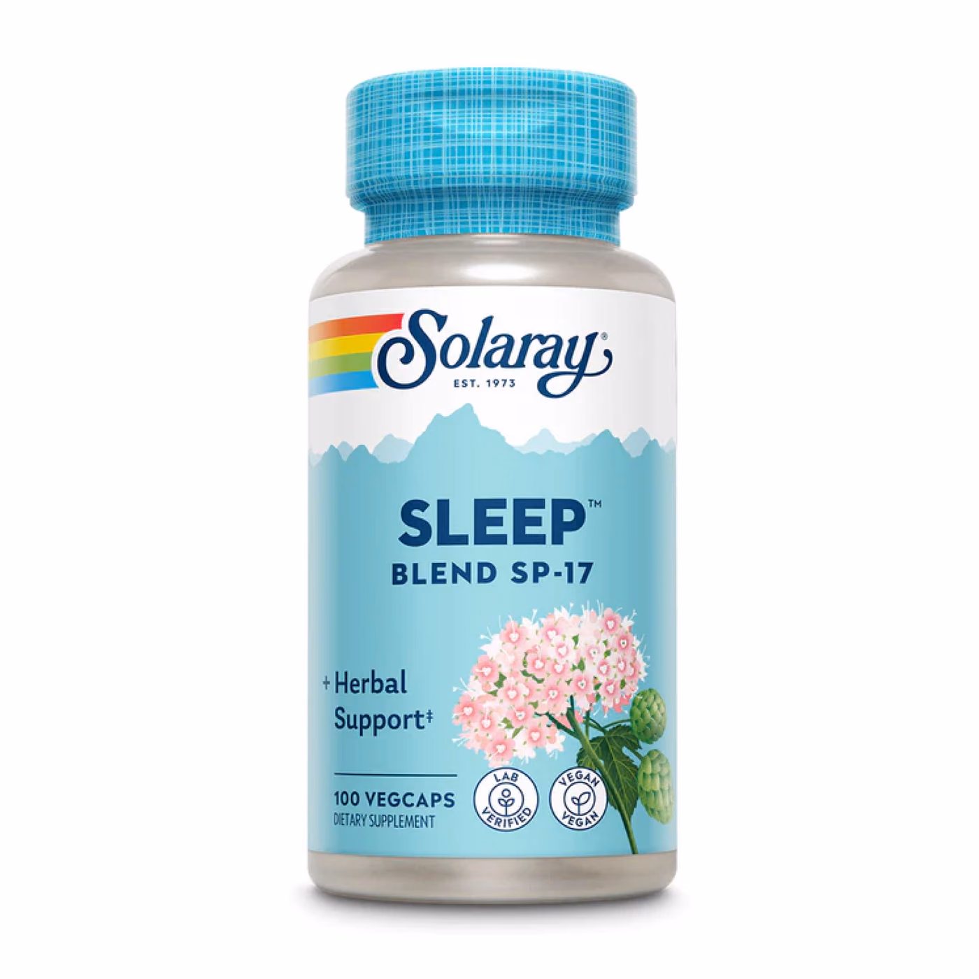 Solaray Sleep Blend SP-17, 100 вегетарианских капсул